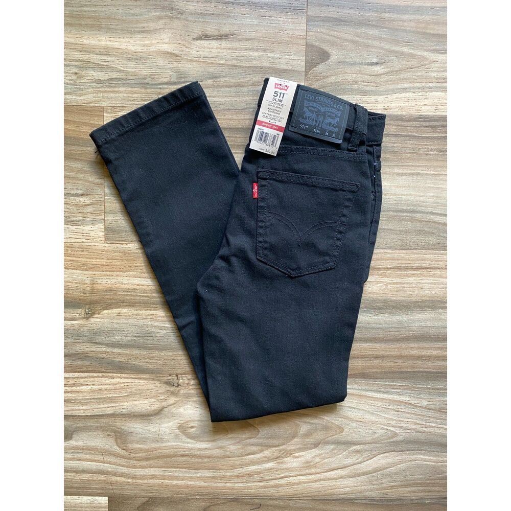 Levi's Performance 511 Slim Black Jeans 26x27